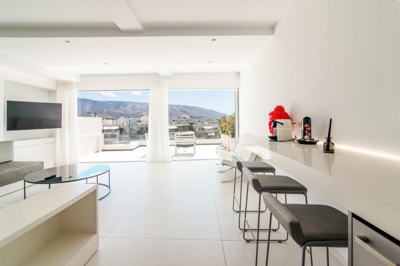 Kolonaki Square Panorama Penthouse Apartment เอเธนส์ ภายนอก รูปภาพ